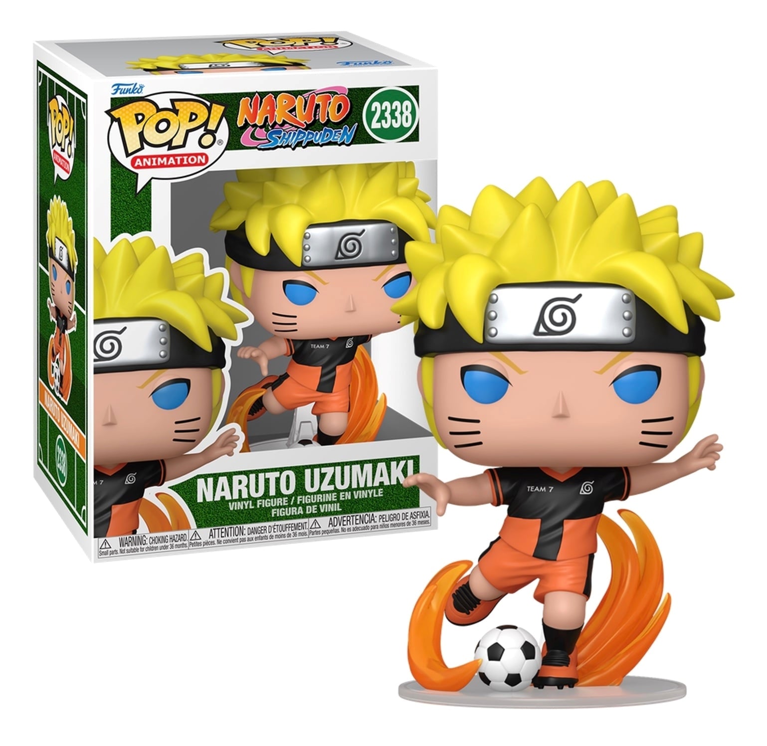 FUNKO POP Animation: Naruto Shippuden - 2338 Naruto Uzumaki (Soccer) 9cm Funko