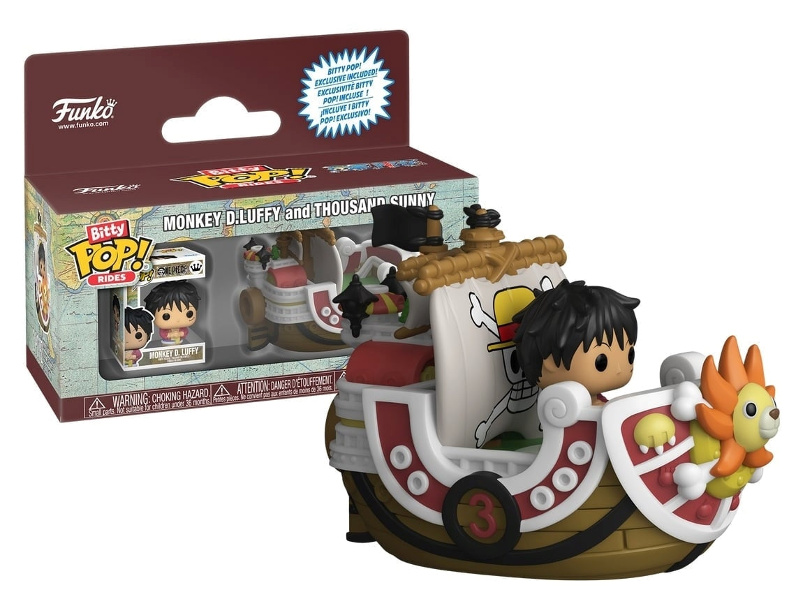FUNKO Bitty POP Ride One Piece - Monkey D. Luffy And Thousand Sunny Funko