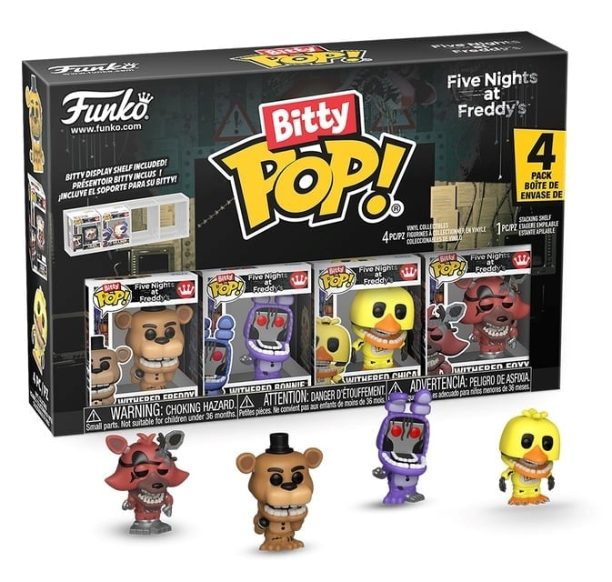 FUNKO Bitty POP 4-Pack Five Nights at Freddy's - Withered Funko