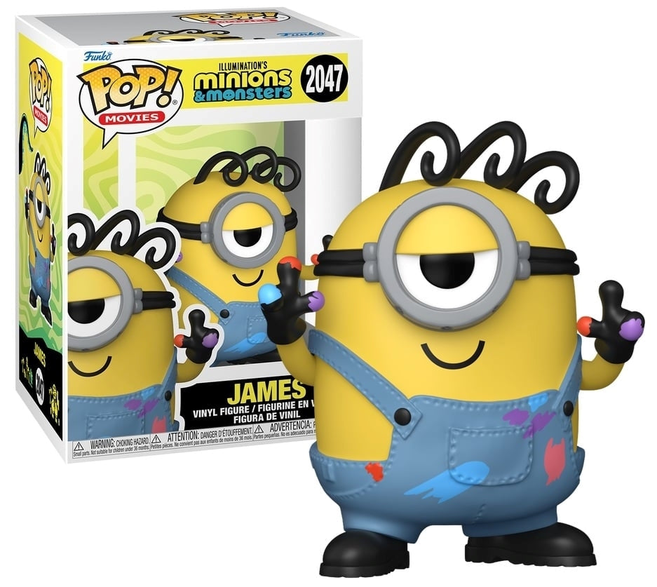 FUNKO POP Movies: Minions 3 - 2047 James 9cm Funko