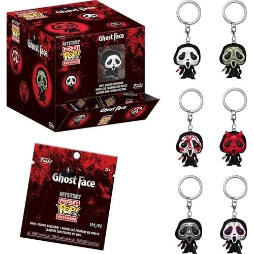 FUNKO POP Mystery Keychain: Ghost Face 12pz Funko
