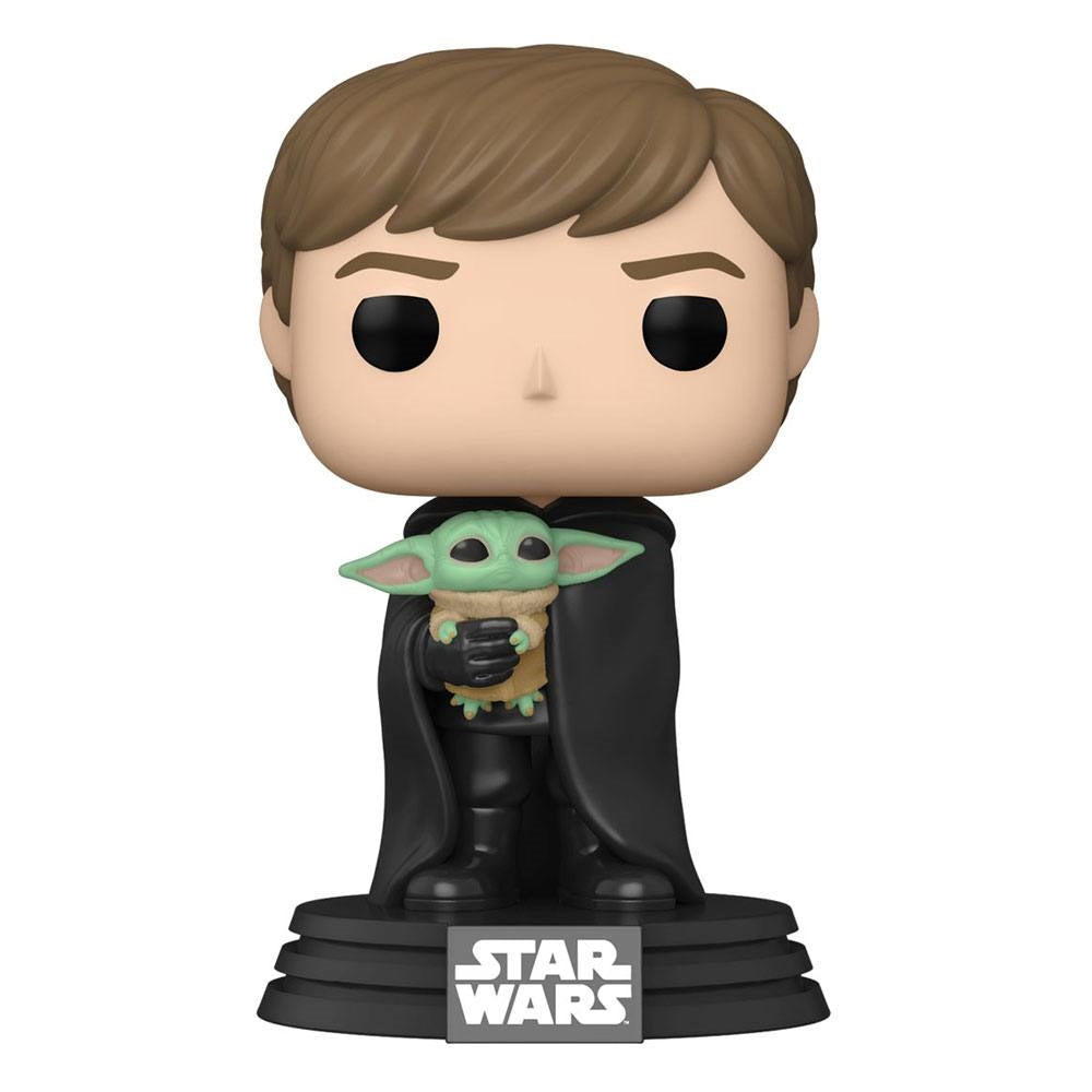 FUNKO POP Star Wars: The Mandalorian - 482 Luke Skywalker w/Child 9 cm Funko
