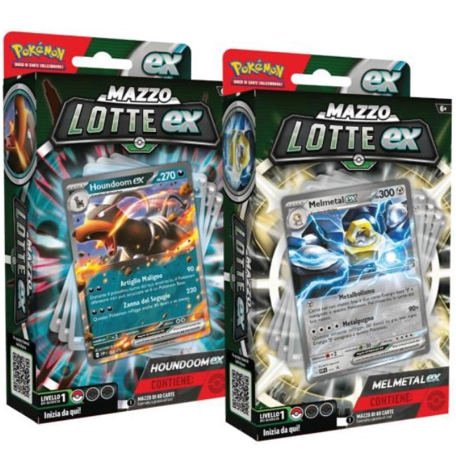 POKEMON - Mazzo Lotte EX Houndoom e Melmetal - ITA Pokemon International