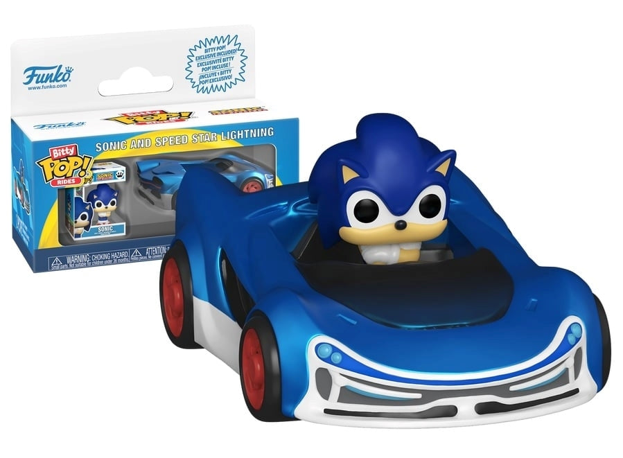 FUNKO Bitty POP Ride Sonic The Hedgehog - Sonic With Speed Star Funko