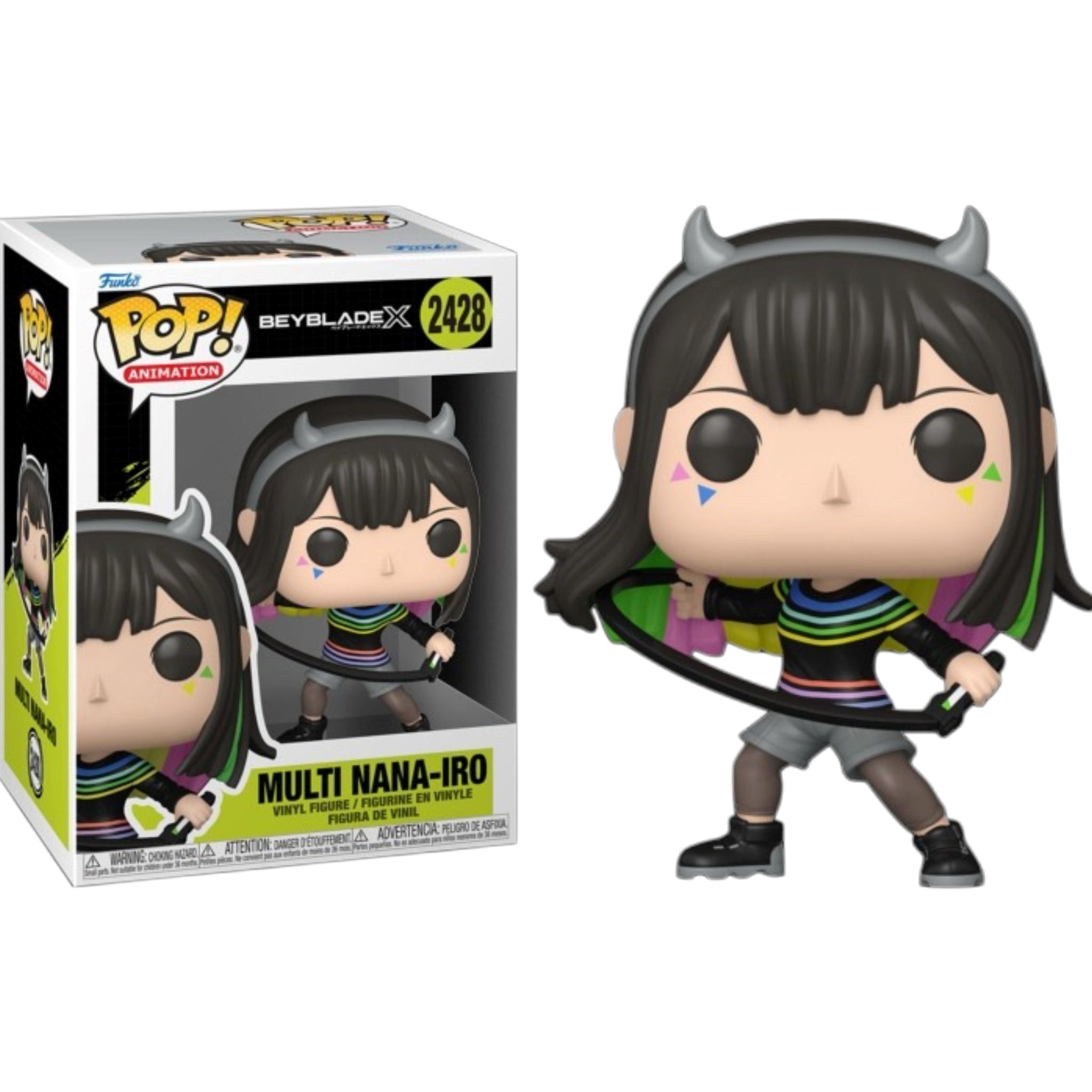 FUNKO POP Animation: Beyblade X - 2428 Multi Nana-Iro 9cm Funko