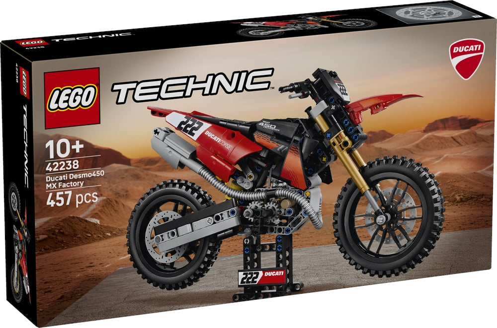 LEGO 42238 TECHNIC - Moto Ducati Desmo450 MX Factory LEGO