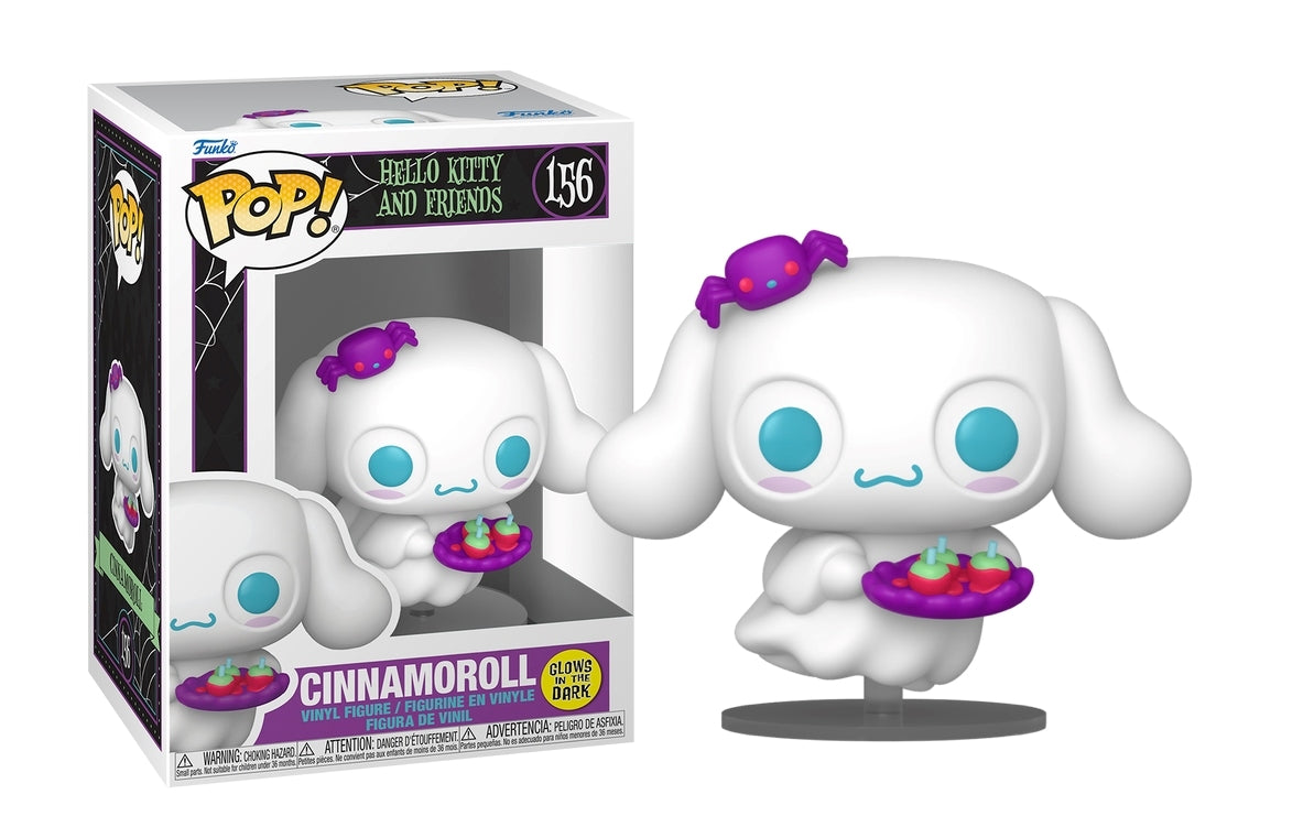 FUNKO POP Sanrio: Hello Kitty And Friends - 156 Cinnamoroll Spooky (Glows In The Dark) 9cm Funko