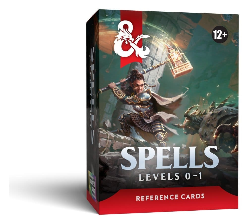 Dungeons & Dragons - Reference Cards: Spells (Levels 0-1) - ENG Wizards D&D