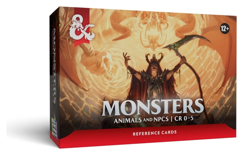 Dungeons & Dragons - Reference Cards: Monsters (Animals and NPCs) - ENG Wizards D&D