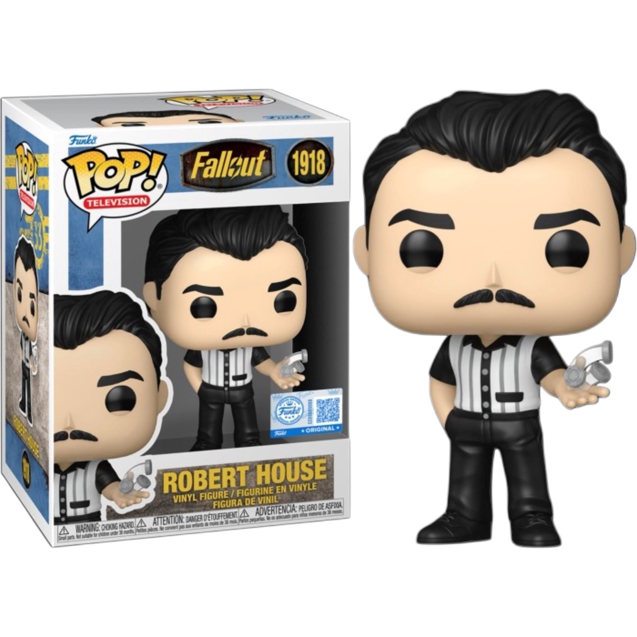 FUNKO POP Television: Fallout - 1918 Robert House (Exclusive) 9cm Funko