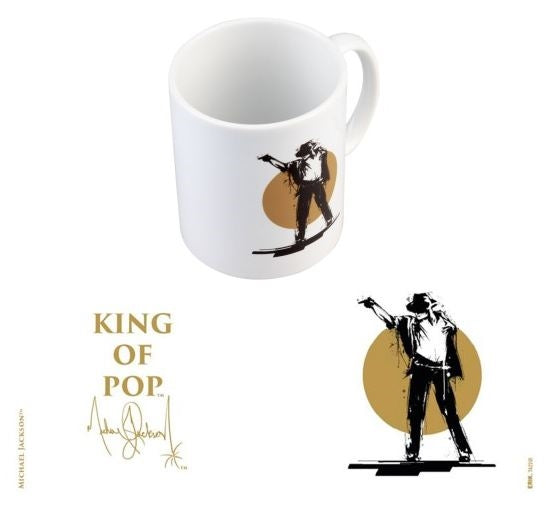 ERIK. TAZZA MICHAEL JACKSON KING OF POP BIANCA ERIK.