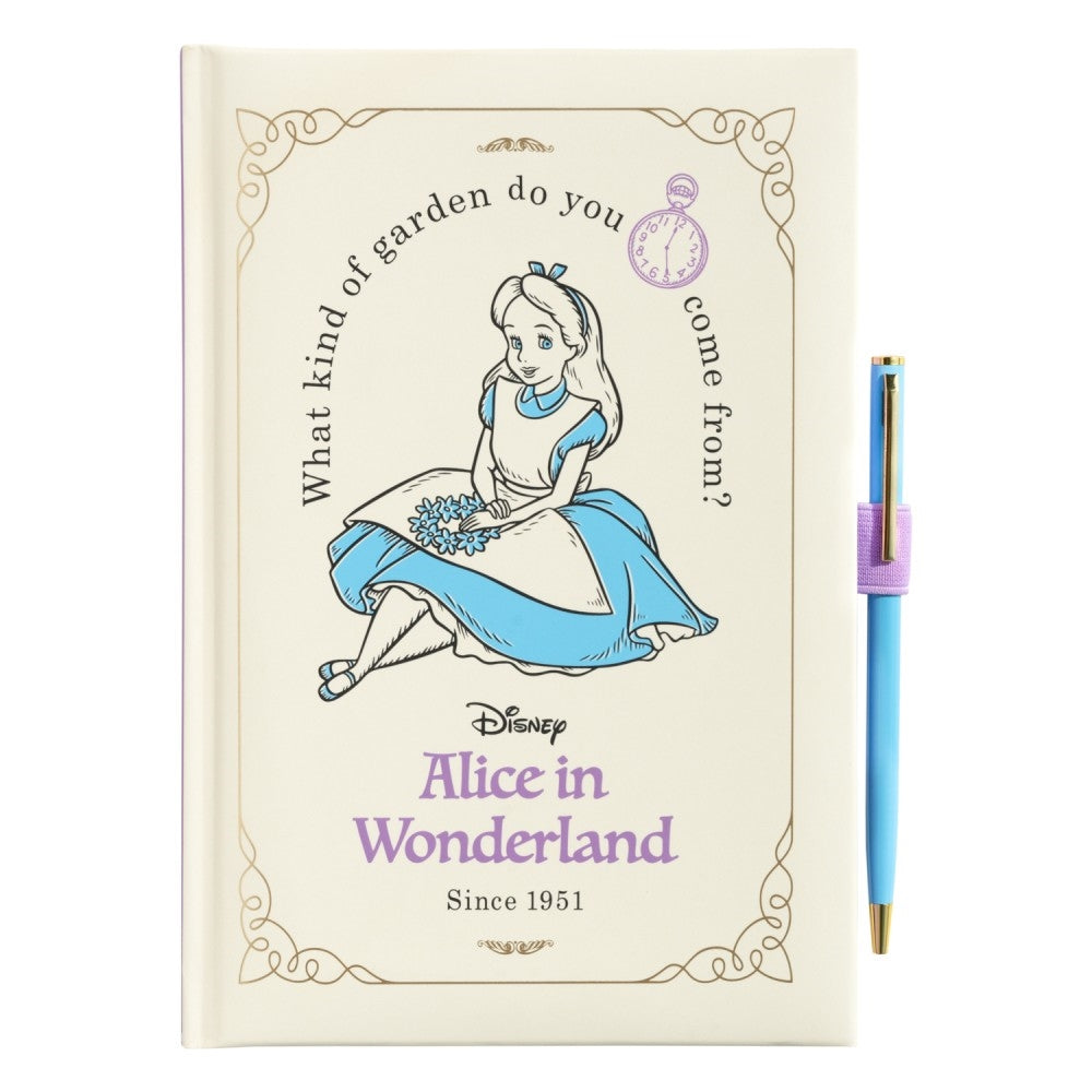 ERIK.QUADERNO PREMIUM A5 CON PENNA DISNEY ALICE NEL PAESE DELLE MERAVIGLIE ERIK.