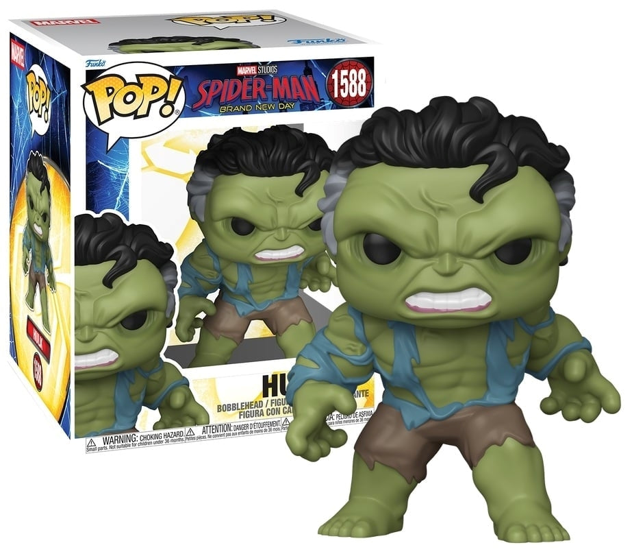 FUNKO POP Super Marvel: Spiderman Brand New Day - 1588 Hulk Funko