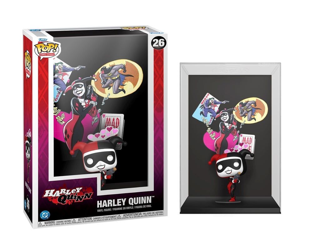 FUNKO POP Comic Covers: Batman Adventure Mad Love - 26 Harley Quinn Funko