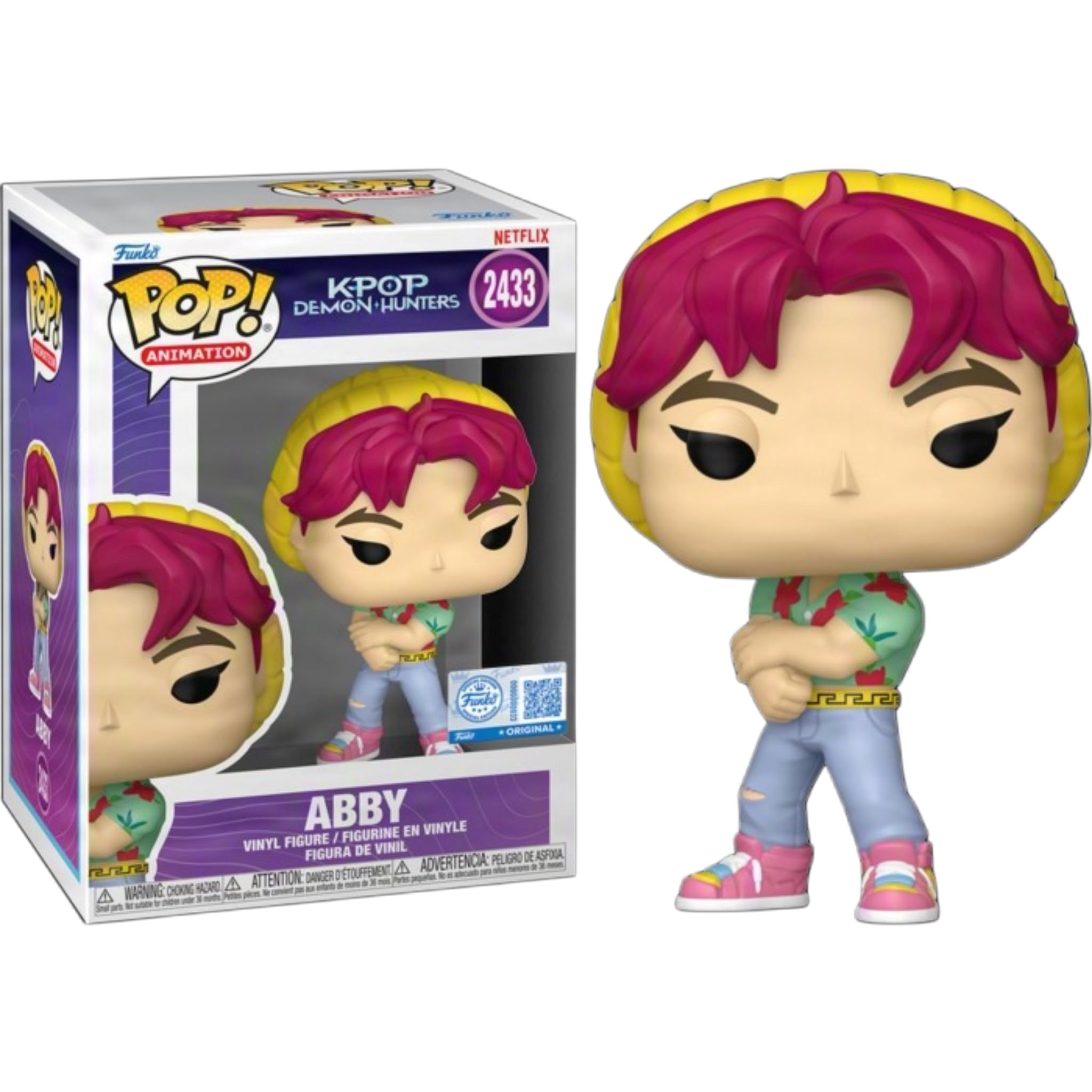 FUNKO POP Animation: K-Pop Demon Hunter - 2433 Abby (Exclusive) 9cm Funko