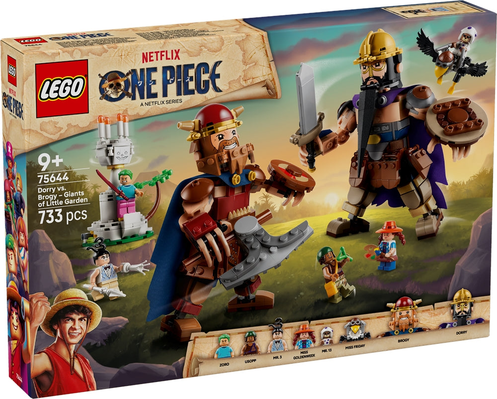 LEGO 75644 ONE PIECE - Dori contro Brogi – Giganti di Little Garden LEGO