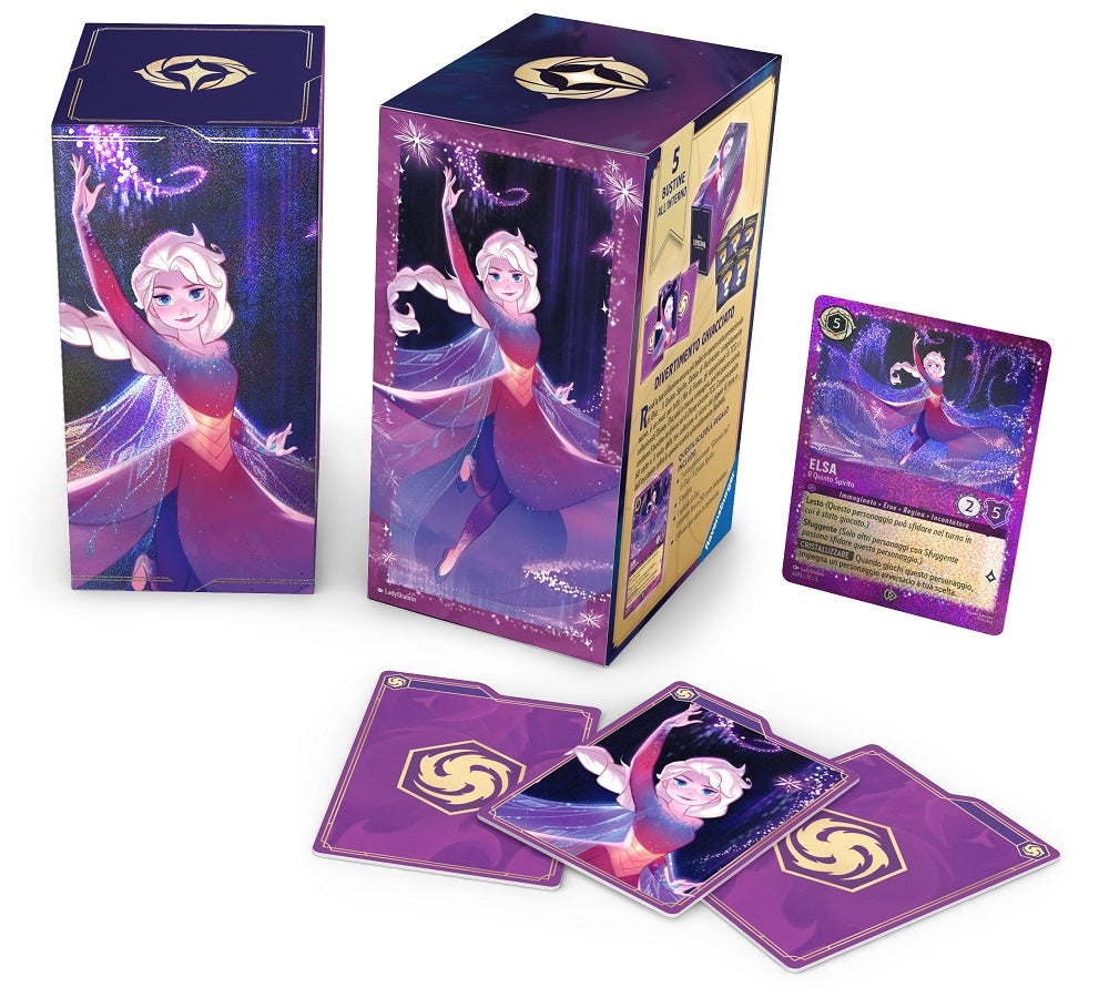 RAVENSBURGER DISNEY: LORCANA - SET 9 LEGGENDE ELSA GIFT BOX - ITA Ravensburger TCG