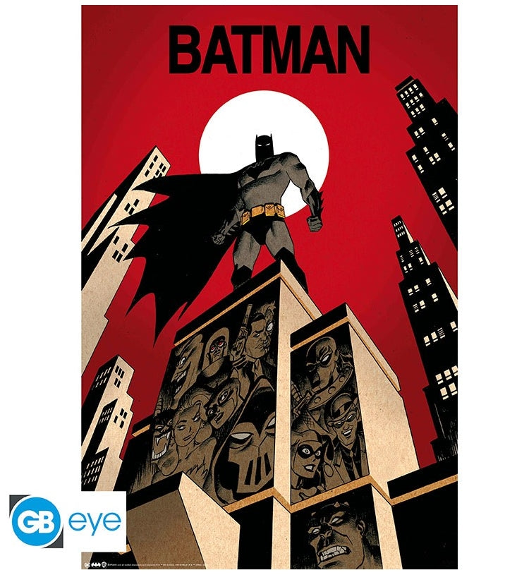 ABYSTYLE DC COMICS - Poster Maxi 91.5x61 :"Batman Abystyle
