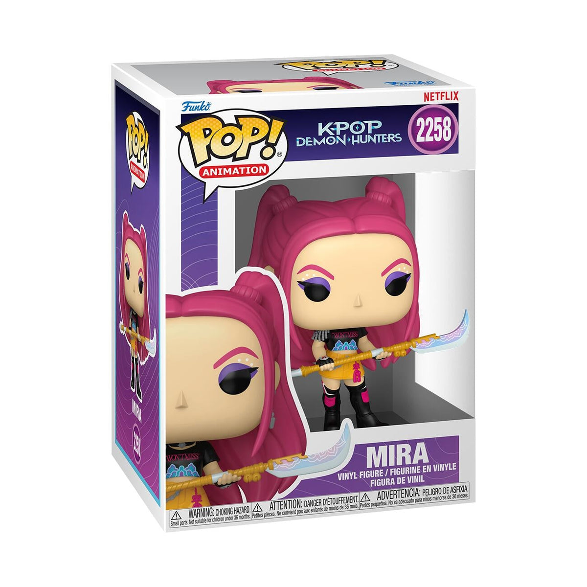 FUNKO Pop! Animation: Kpop Demon Hunters - 2258 Mira 9 cm Funko