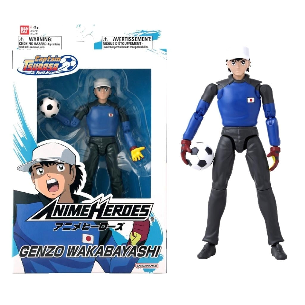 BANDAI RED Captain Tsubasa: Anime Heroes - Genzo Wakabayashi 17cm Bandai Red