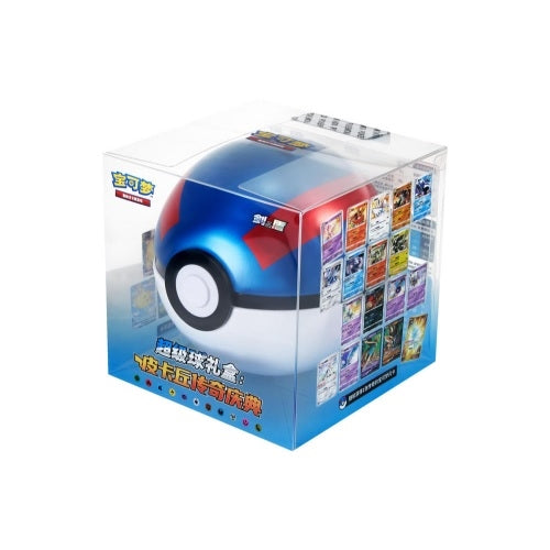 POKEMON - Sword & Shield Pikachu Legendary Celebration Super Ball Gift Box 5.0 - CHN (prodotto da collezione) TCG CHN