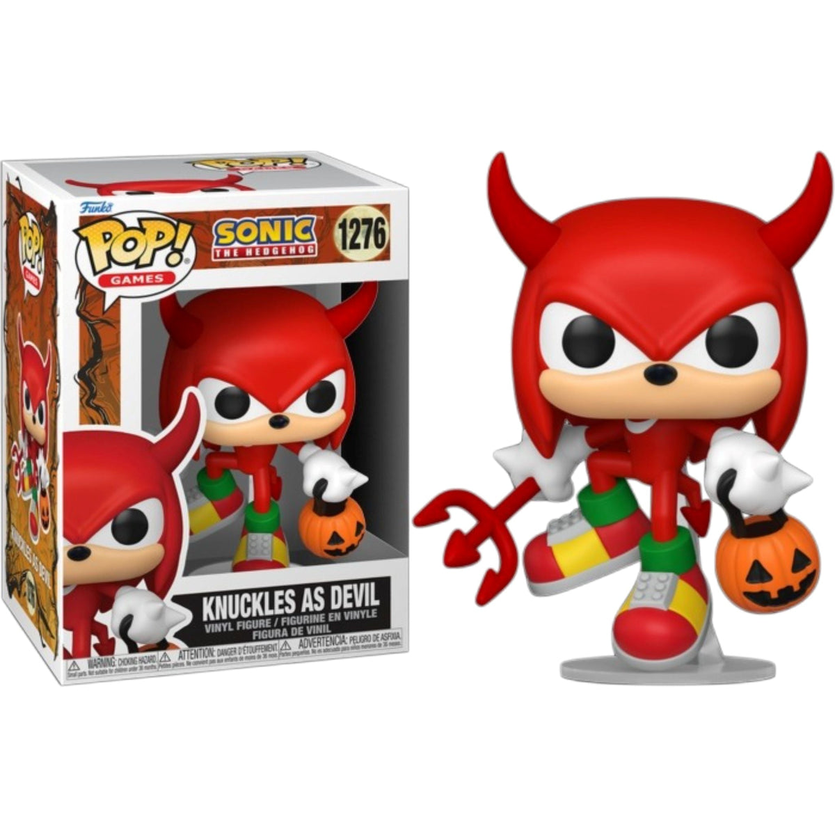 FUNKO POP Games: Sonic The Hedgehog - 1276 Knuckles As Devil 9cm Funko
