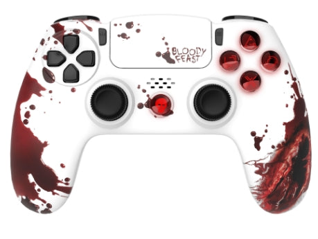 PS4 Wireless Controller LED - Bloody Feast Trade Invaders