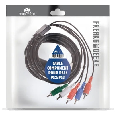 Cavo video componente per PS1/PS2/PS3 (in F&G bag + label) Trade Invaders