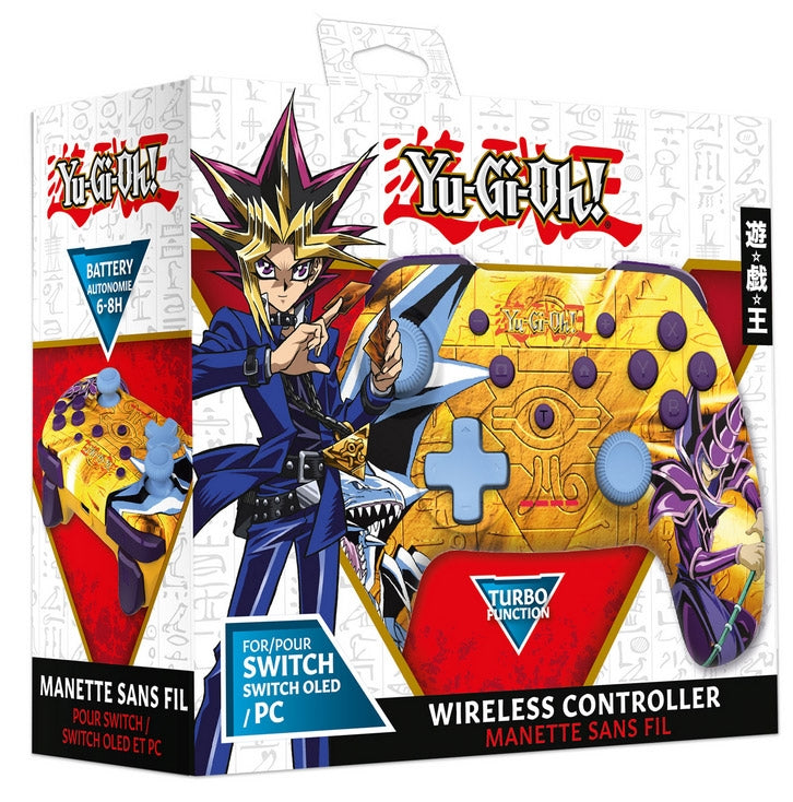 Yu-Gi-Oh! - Wireless Controller for Switch ans PC Dark Magician vs Blue-Eyes White Dragon Trade Invaders