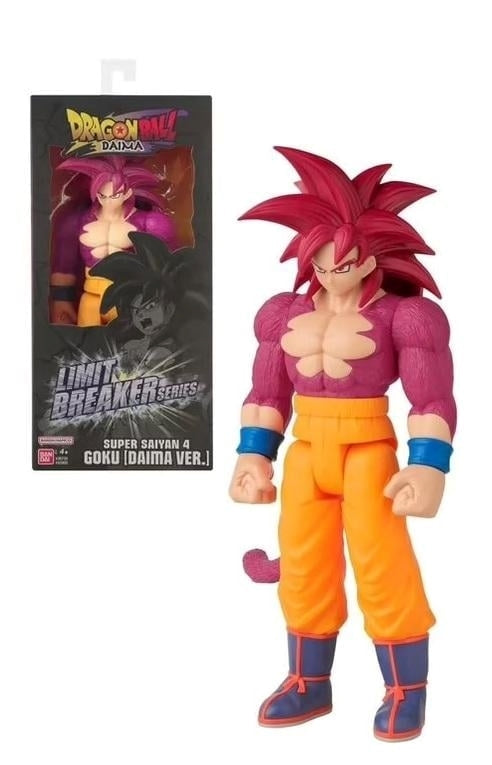 BANDAI RED Dragon Ball: Limit Breaker Series - Goku (Daima) Super Sayan 4 30cm Bandai Red