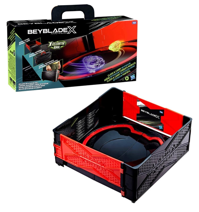 Hasbro BeyBlade X: X-Celerator Rail - Clash & Carry Beystadium (G0841) Hasbro