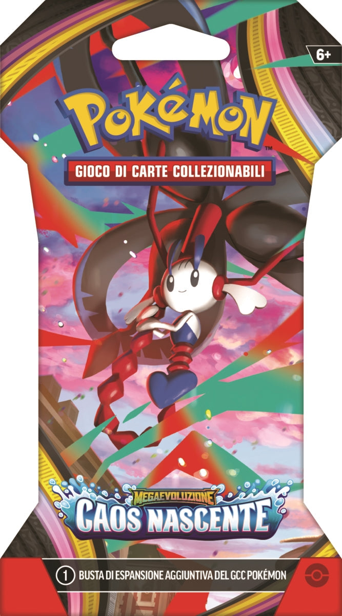 POKEMON - M4 Caos Nascente - Bustina Paper Sleeve - ITA Pokemon International