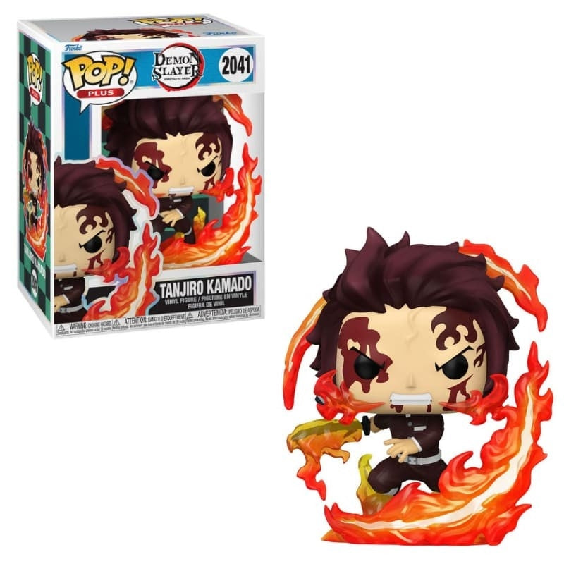 FUNKO POP Plus: Demon Slayer- Tanjiro (Dancing Flash) 9 cm (REPRINT 0926) Funko