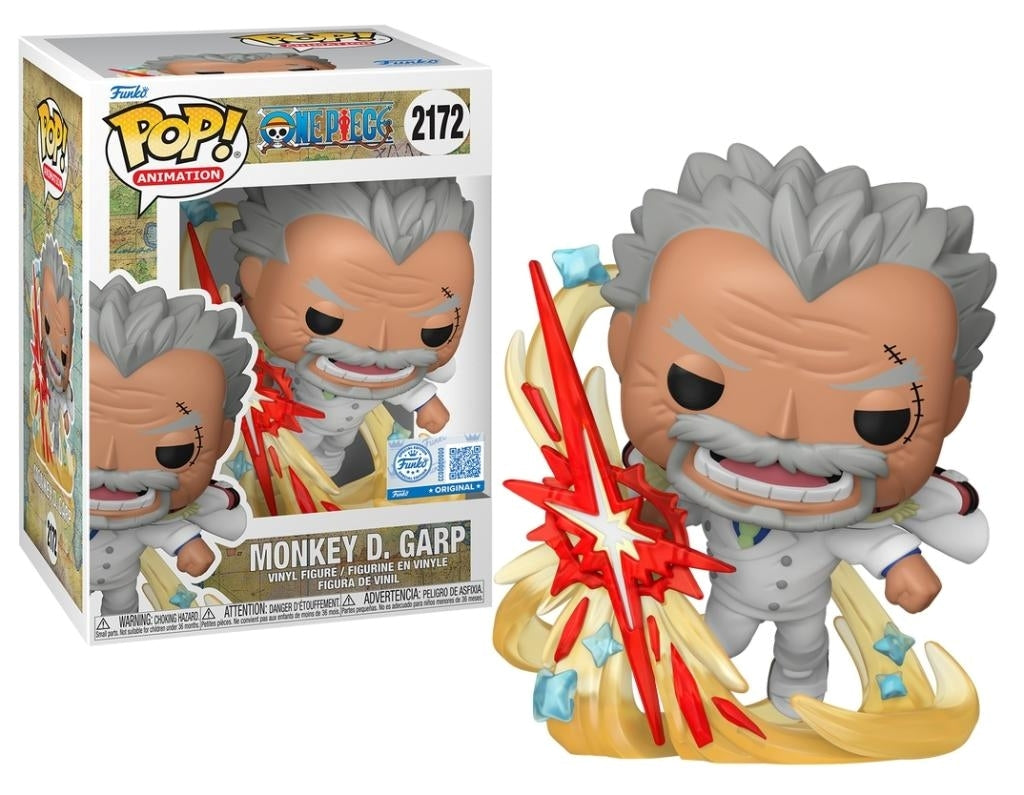 FUNKO POP Animation: One Piece - 2172 Monkey D. Garp With Chase (Exclusive) 9cm Funko