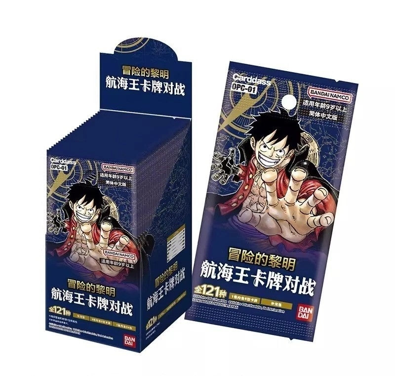 ONE PIECE CARD GAME: OPC-01 Romance Dawn - Booster Box CHN - (Prodotto da collezione) TCG CHN