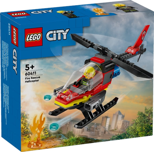 LEGO 60411 CITY Elicottero dei pompieri LEGO
