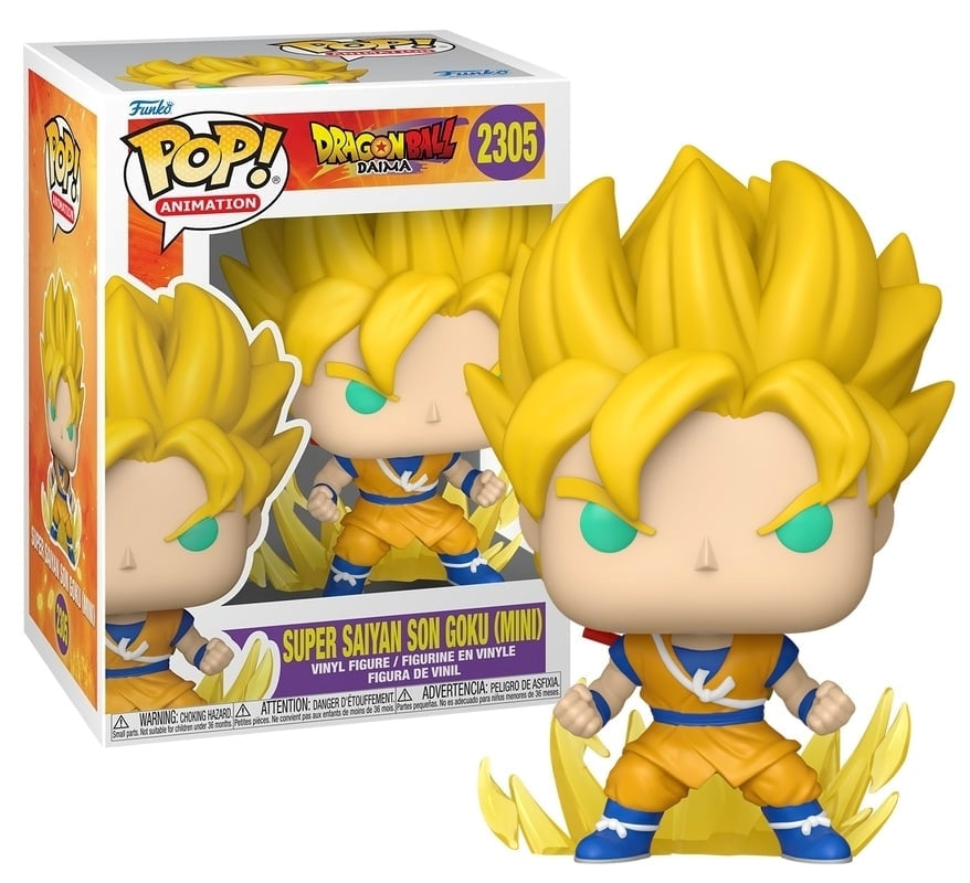 FUNKO POP Animation: Dragon Ball Daima - 2305 Super Saiyan Goku (Mini) With Chase 9cm Funko