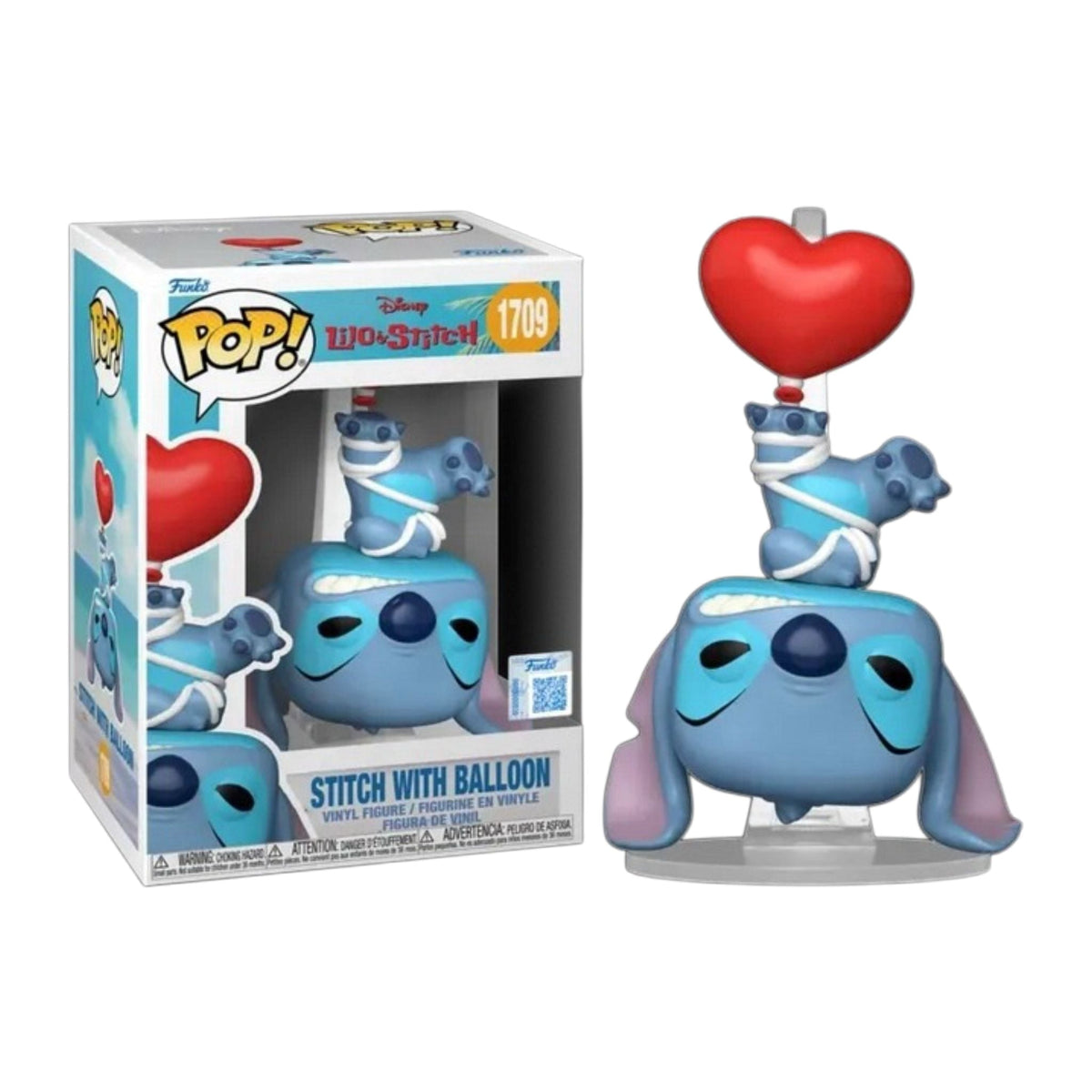 FUNKO POP Disney: Lilo & Stitch - 1709 Stitch With Balloon (Exclusive) 9cm Funko