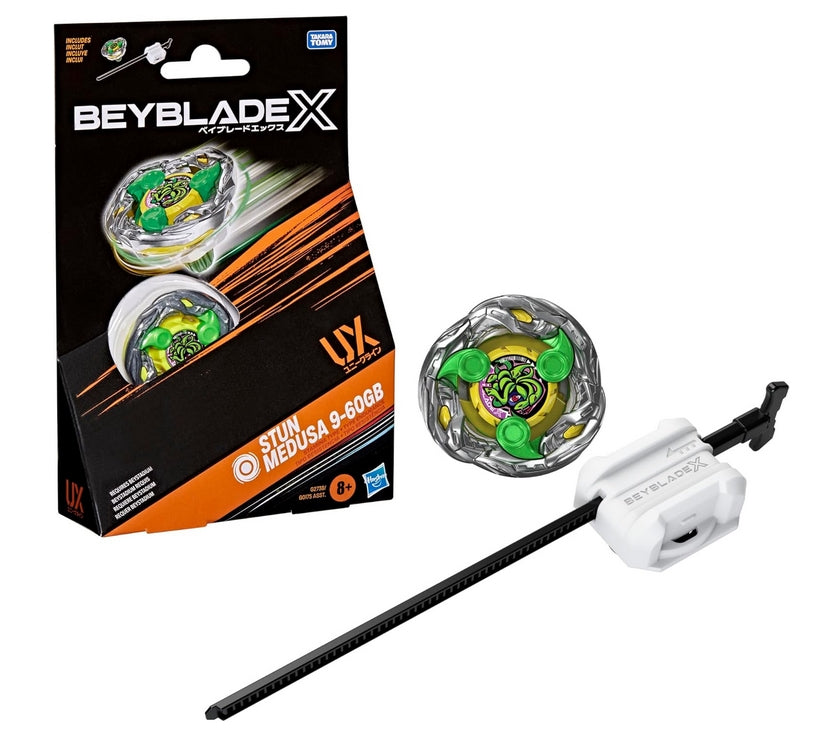 Hasbro BeyBlade X: Starter Pack Top - Stun Medusa 9-60GB Stamina Type (G2738) Hasbro