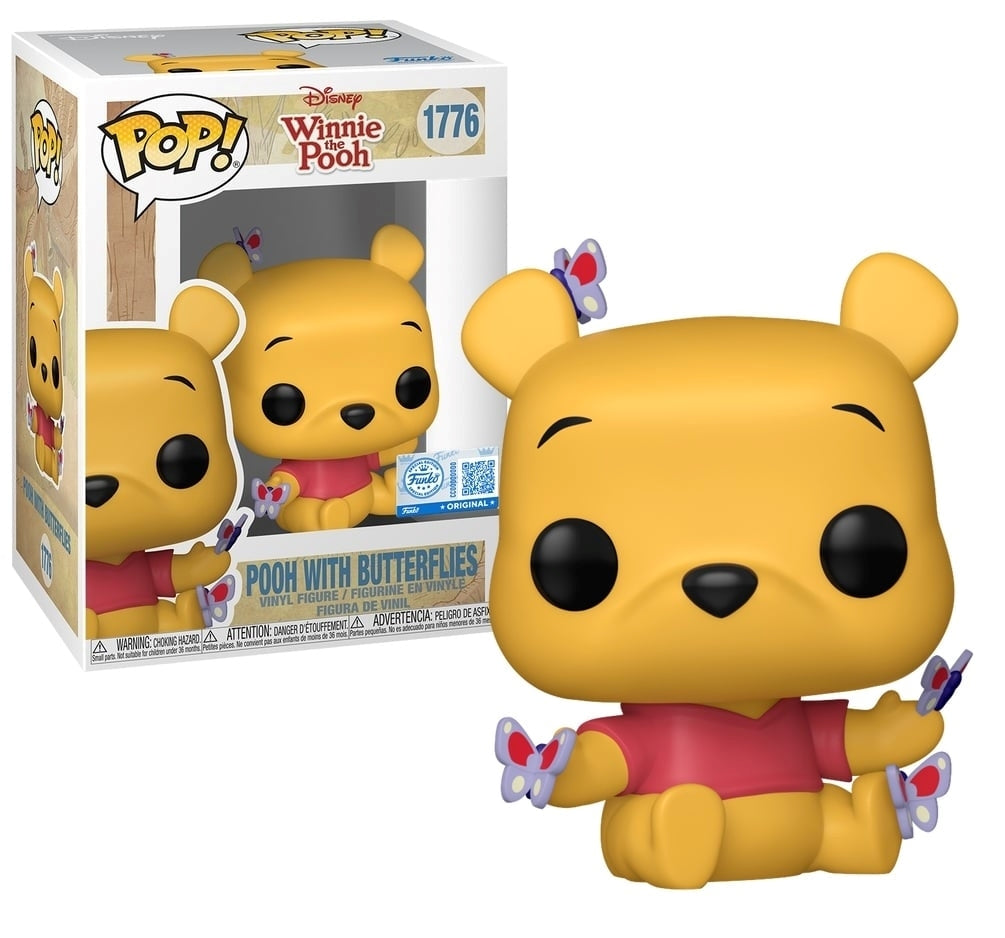 FUNKO POP Disney: Winnie The Pooh - 1776 Pooh With Butterfly (Exclusive) 9cm Funko