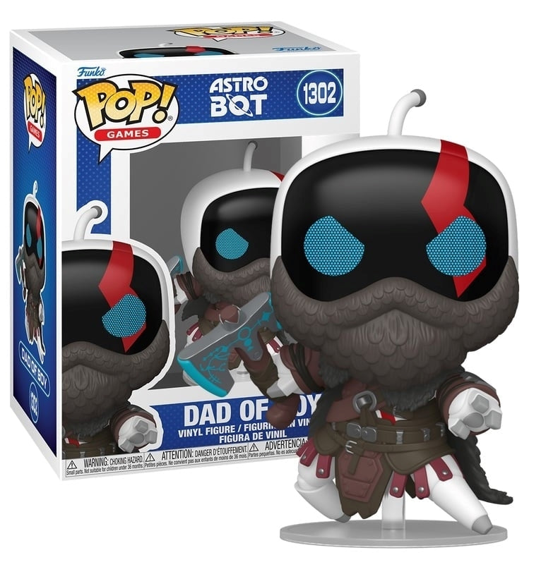 FUNKO POP Games: Astro Bot - 1302 Dad Of Boy 9cm Funko