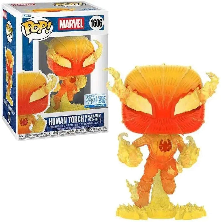 FUNKO POP Marvel - 1606 Human Torch (Spider-Man Mash-Up) (Exclusive) 9cm Funko