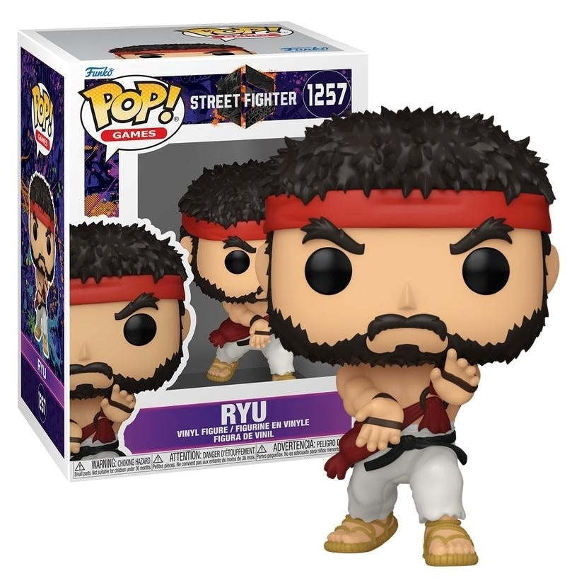 FUNKO POP Games: Street Fighter 6 - 1257 Ryu 9cm Funko