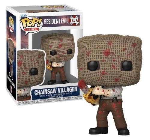 FUNKO POP Games: Resident Evil - 1292 Chainsaw VIllager 9cm Funko