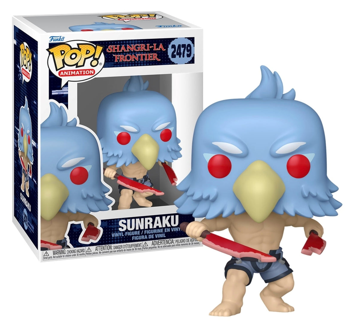 FUNKO POP Animation: Shangri-La Frontier - 2479 Sunraku With Chase 9cm Funko