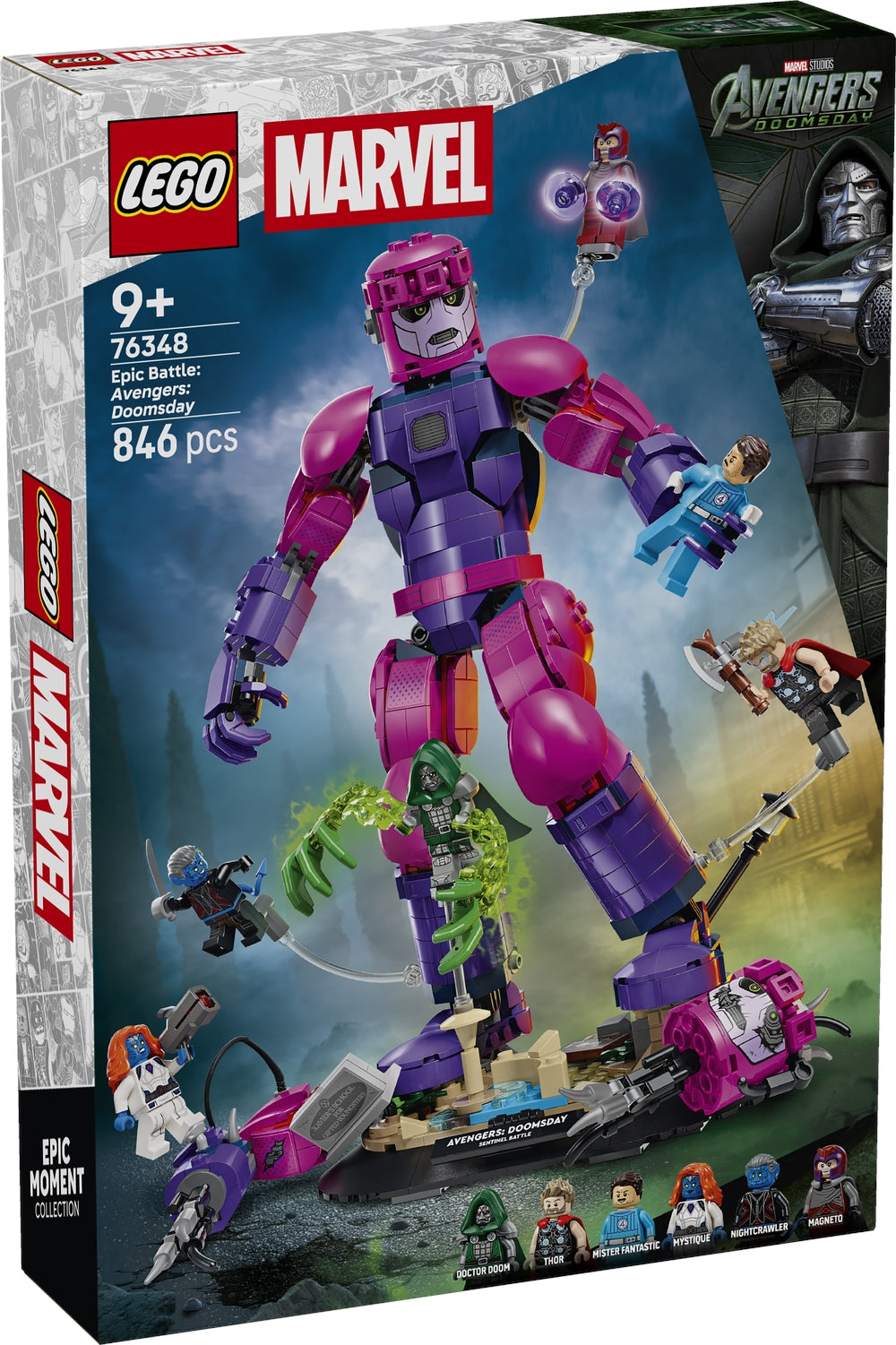 LEGO 76348 SUPER HEROES MARVEL - Epic Battle: Avengers: Doomsday LEGO