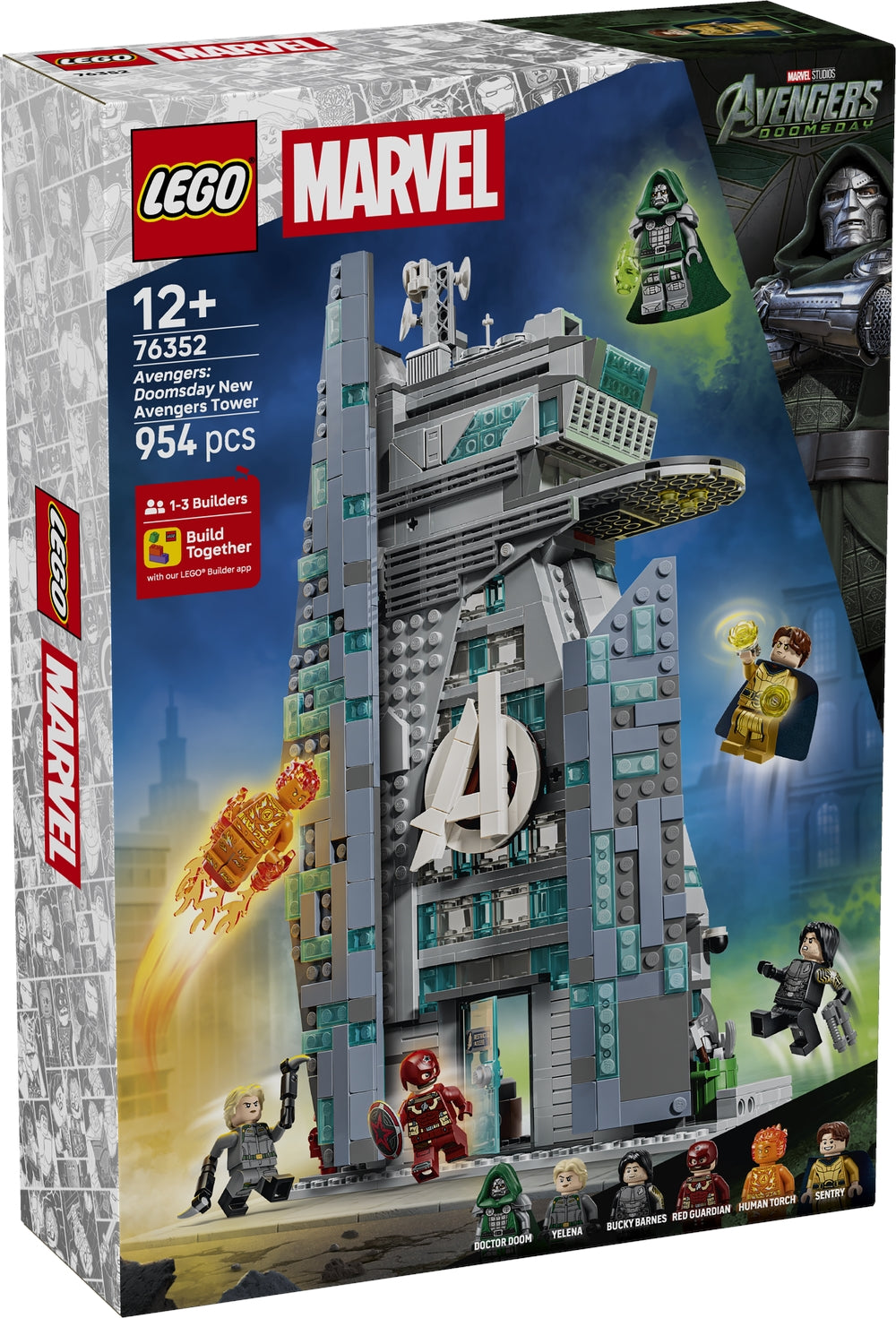 LEGO 76352 SUPER HEROES MARVEL - Avengers: Doomsday New Avengers Tower LEGO