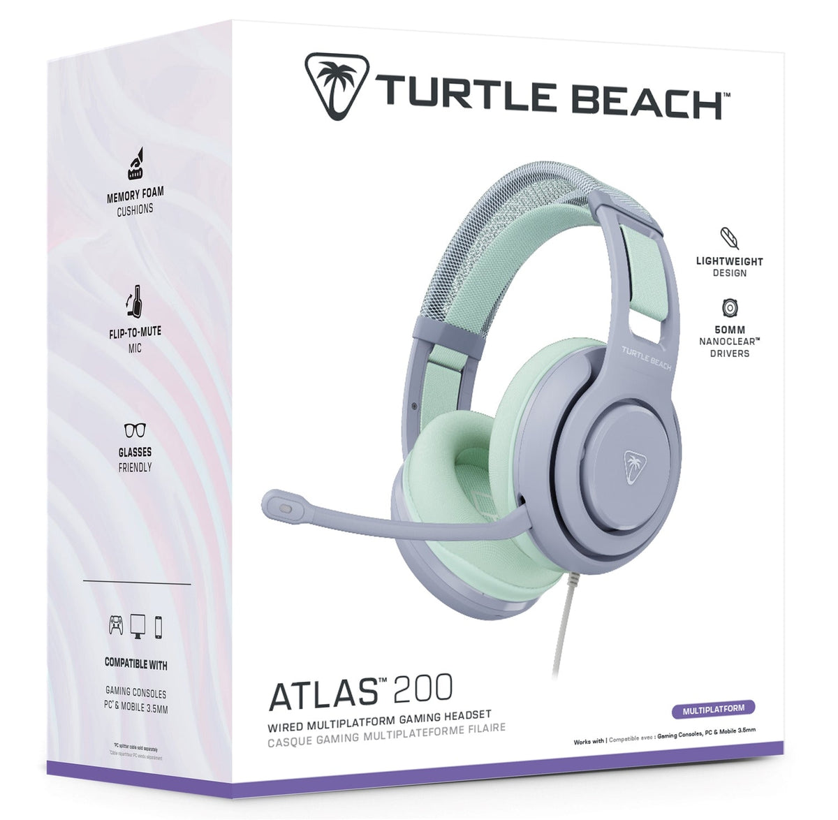 TURTLE BEACH - ATLAS 200 - Seafoam Breeze Turtle Beach