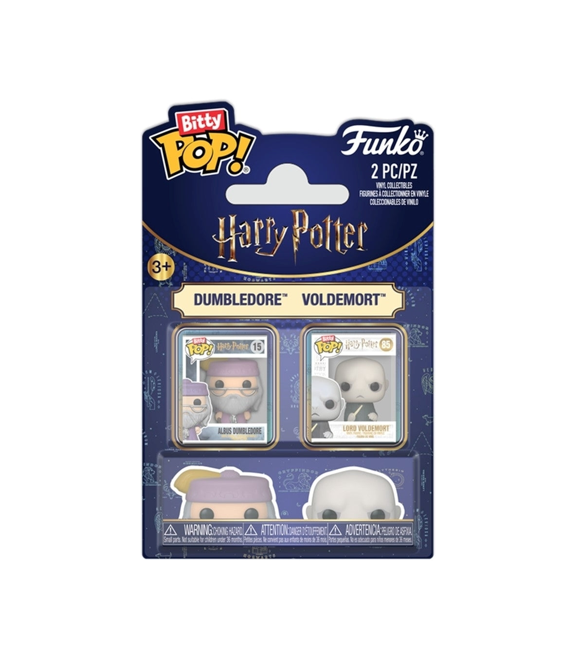 FUNKO Bitty POP 2-Pack Harry Potter - Albus Dumbledore & Lord Voldemort Funko