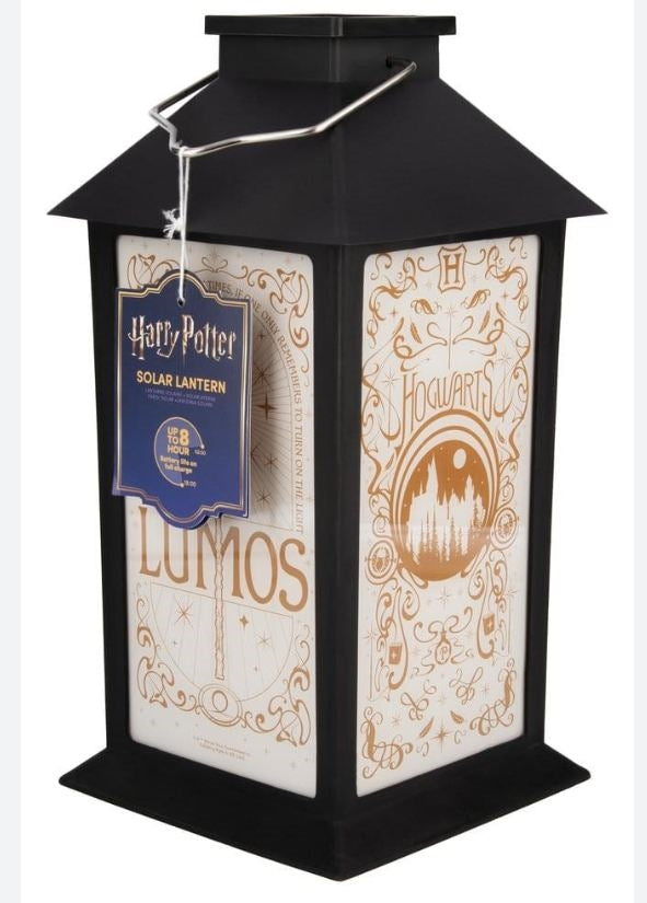 PALADONE HARRY POTTER Hogwarts Printed Solar Lantern Paladone